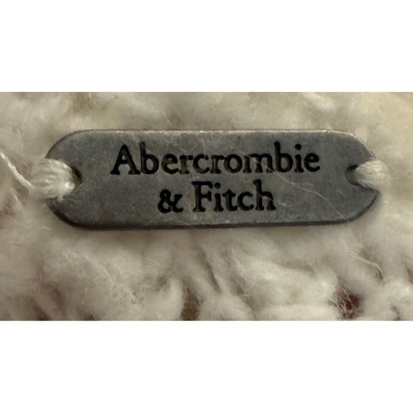 Abercrombie & Fitch Open Knit Sweater Boat Neck Trendy Casual Long Sleeve SZ S - Picture 6 of 10